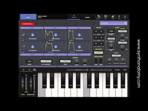 7 Minutes with an Ipad Synth -  Casio CZ App