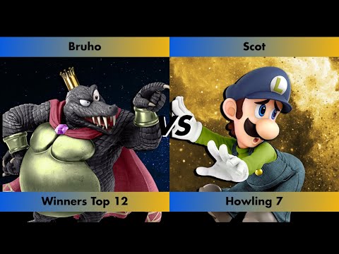 Bruho (King K Rool) vs Scot (Luigi) - Winners Top 12 Howling 7