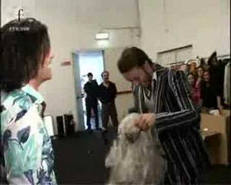 Etro SS07 Backstage - Men