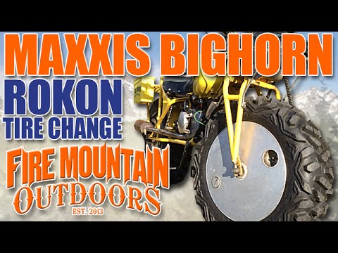 ROKON Trail-Breaker: DIY Maxxis Bighorn Tire Installation