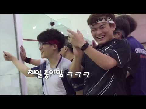 [영훈TV] 스쿼시 꿈나무들에게 기부하고 왔습니다. /선수를 이겨라 이벤트 하이라이트!!