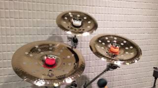 Video thumbnail for Sabian AA Mini Holy China (8", 10", 12") (中文發音，Chinese pronunciation) by The268music