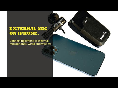 Using External Microphone on iPhone X, 12, 13, 14 + Lightning Adapter - 2021 Fix. Wired & Wireless.