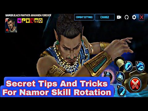 Secret Tips And Tricks For Namor Skill Rotation - Marvel Future Fight