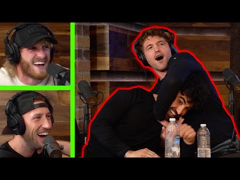 BEN ASKREN SURPRISES GEORGE WITH A HEADLOCK! (George Gets Revenge)