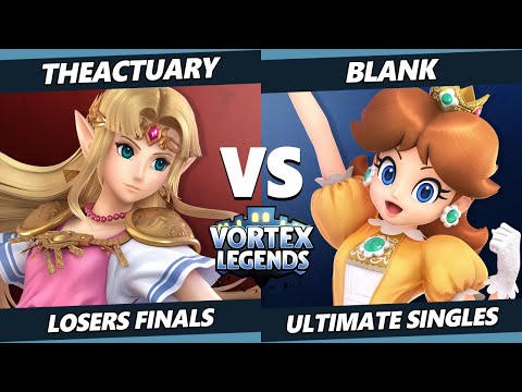 Vortex Legends 22 Losers Finals - TheActuary (Zelda) Vs. Blank (Daisy) SSBU Ultimate Tournament