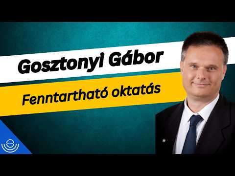 Pirkadat: Gosztonyi Gábor – Fenntartható oktatás