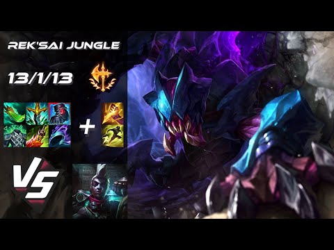 JUNGLE Rek'Sai vs Ekko - NA Challenger Patch 25.S2.7