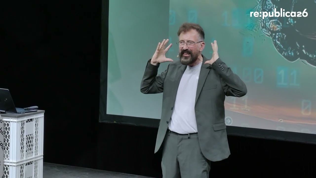 re:publica 26: André Frank Zimpel – Das Angstparadox. Mehr Sicherheit = mehr Vertrauen?