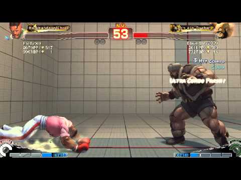 Ultra SF IV Rangliste(PSN): Pardyboy(Dudley) vs BlauerBlitz2009(Zangief)