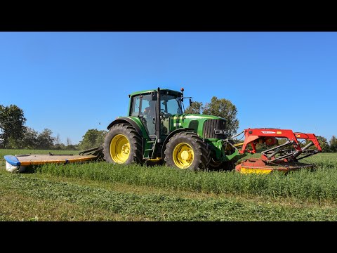 John Deere 6920S e BCS Rotex e Fella SM [FHD]
