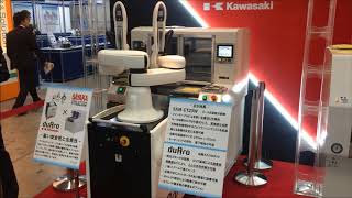 Sayaka Twin-table SAM-CT23W model with Kawasaki Robot