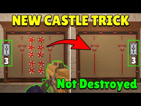 *NEW* SMART Castle Trick To Counter Hard & Soft Breach Gadgets! - Rainbow Six Siege New Blood
