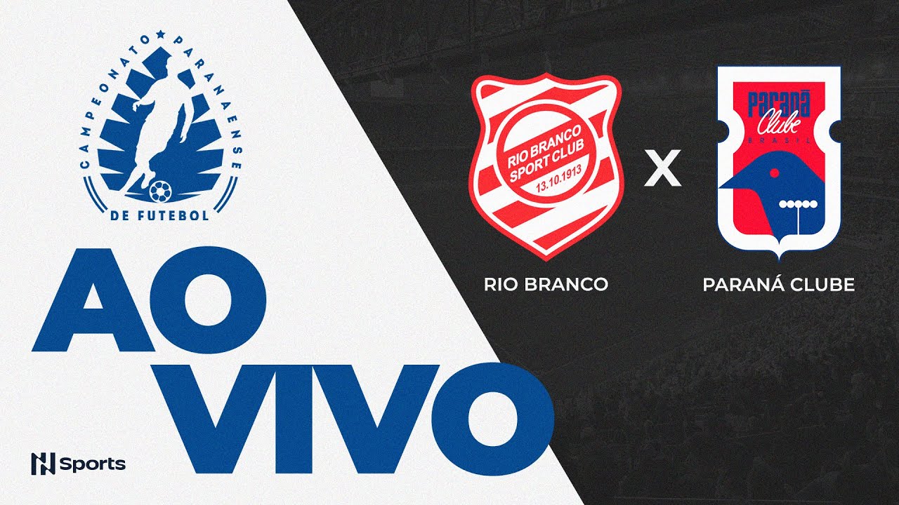 AO VIVO E COM IMAGENS | RIO BRANCO x PARANÁ CLUBE | 7ª RODADA | CAMPEONATO PARANAENSE 2025