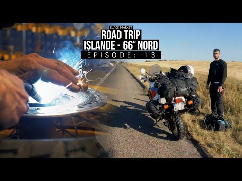 BLKMRKT - l'Africa Twin est morte ..  - [ISLANDE 66° NORD EP13]