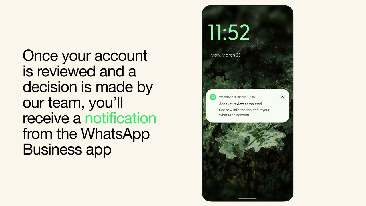 How to take action if your WhatsApp Business account is banned | WhatsApp