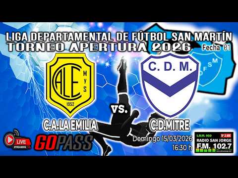 260315 LDFSM Torneo Apertura 2026 | C.A.La Emilia vs C.D.Mitre