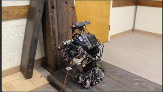 Control Framework for a Hybrid-steel Bridge Inspection Robot