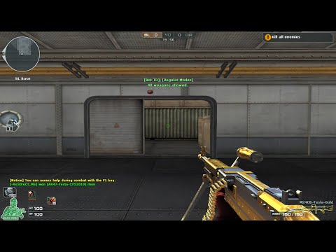 ZA Weapon - M240B Tesla Gold | CrossFire Philippines