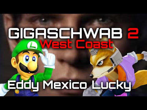 GIGASCHWAB 2 West Coast - Eddy Mexico (Luigi) Vs. Lucky (Fox) [Losers Quarter-Finals]