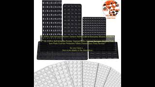1005005297036433 18 100Pcs Self Adhesive Rubber Damper Buffe