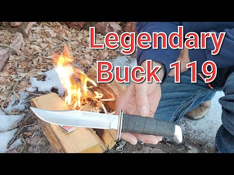 Buck 119 Special Knife. Buck Knife.