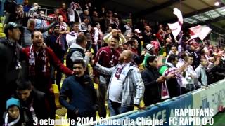 preview picture of video 'Concordia Chiajna - FC RAPID 0-0 | 02 | Intrarea echipelor, incepe recitalul | 2014.10.03'
