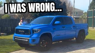 My Thoughts On The 2nd Gen Tundra Have COMPLETELY Changed...