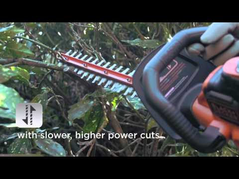 B+D 18V 45CM 2Ah POWERCOMMAND Hedge Trimmer GTC18452PC