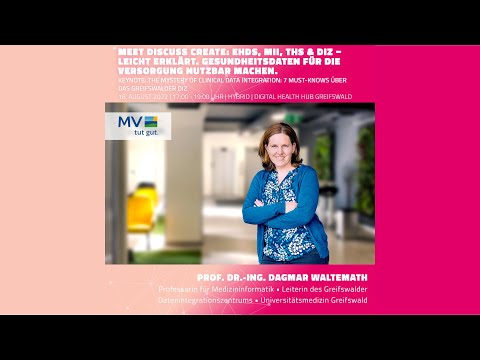 7 Dinge, die du über das Greifswalder Datenintegrationszentrum wissen musst -  Dagmar Waltemath