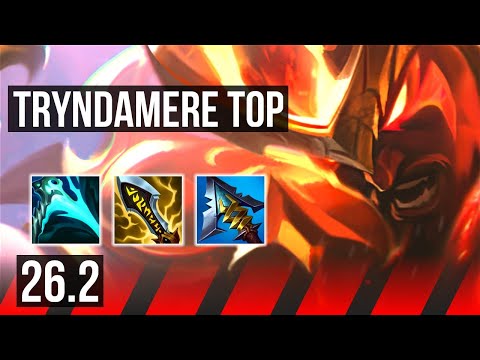 TRYNDAMERE vs YORICK (TOP) | 40K damage | EUNE Grandmaster | 26.2