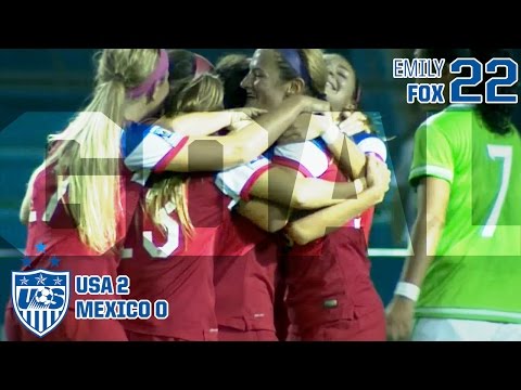 U-20 WNT vs. Mexico: Emily Fox Goal - Dec. 4, 2015