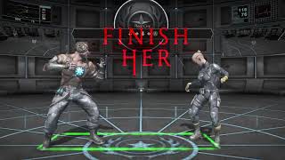 Kano's 2nd FATALITY "Knife To Meet You" on cassie