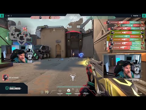 G2 MIXWELL ACE against FNATIC | VCT Europe