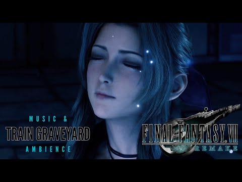 Final Fantasy 7 Remake | Train Graveyard | Music & Ambience ASMR