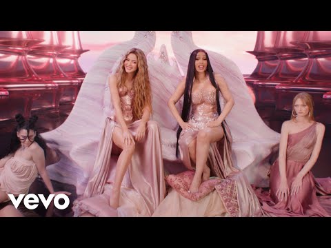 Muziekvideo Shakira, Cardi B - Puntería