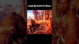 Jungli Hathi Ka Sikaar 😳🐘 | Survival Mode ON  #gamingshorts #jungle #SurvivalGame