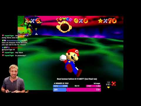 Mario 64, first playthrough, Final Boss! (Pt 13!) And we try Mario Sunshine!
