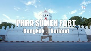 Museum Siam to Phra Sumen Fort Walking in Bangkok | The Journey Walker EP01