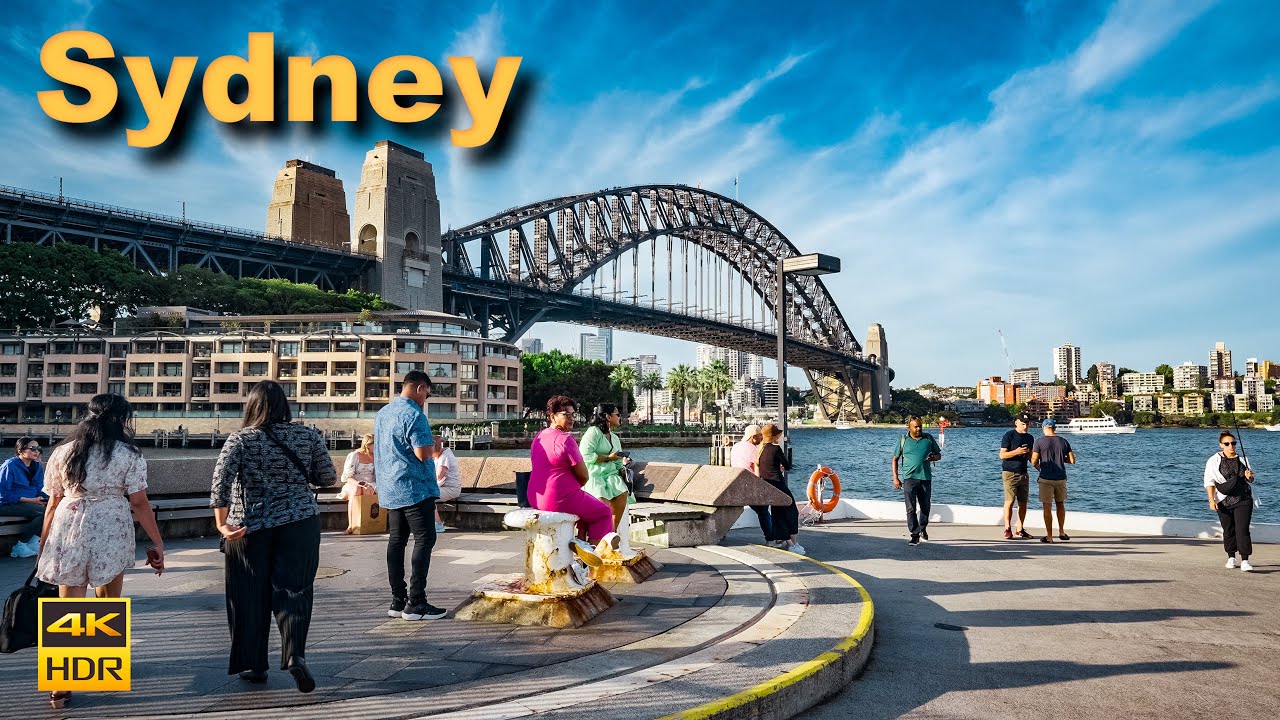 Embark on a walking tour around Circular Quay.