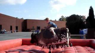 preview picture of video 'Dillon riding a mechanical bull...'