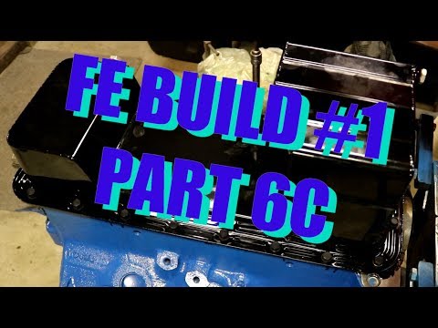 FE Oil pan installation