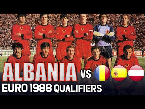 ALBANIA Euro 1988 Qualification All Matches Highlights | Road to West Germany