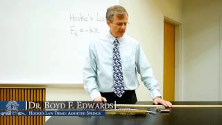 Hooke's Law Demo: Assorted Springs