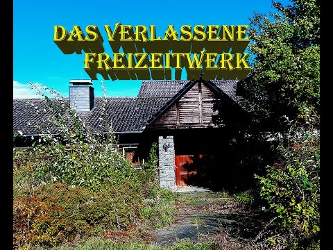 Das verlassene Kinder Freizeitwerk... alles wurde zurückgelassen