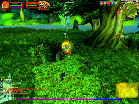 Magicmax lvl 1 mage vs Hogger solo