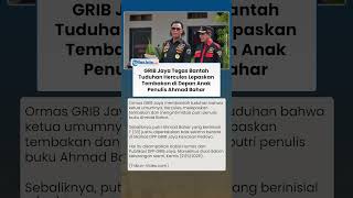 GRIB Jaya Bantah Hercules Lepas Tembakan di Depan Putri Ahmad Bahar, Sebut Jangan Playing Victim