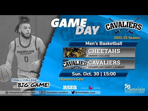 RSEQ D1 Basketball Masculin 🏀 Vanier @ Ch.-St-Lambert [2022-10-30]