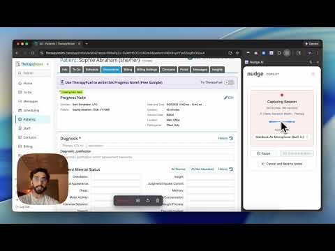 How to Create Clinical Notes with Nudge AI EHR Copilot | Nudge AI