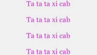 Taxi cab-The naked brothers band (Lyrics)